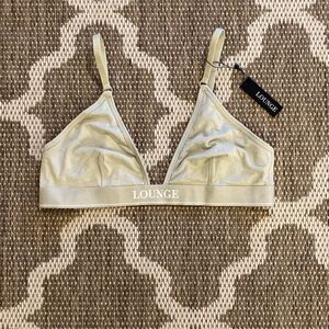 Lounge minimal triangle, bamboo bra, size medium